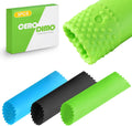 3 Pack Silicone Garlic Peeler Tube Roller Set Odor Resistant Garlic Roller for Quick Clove Skin Removal Easy to Clean Kitchen Tool with Multicolor