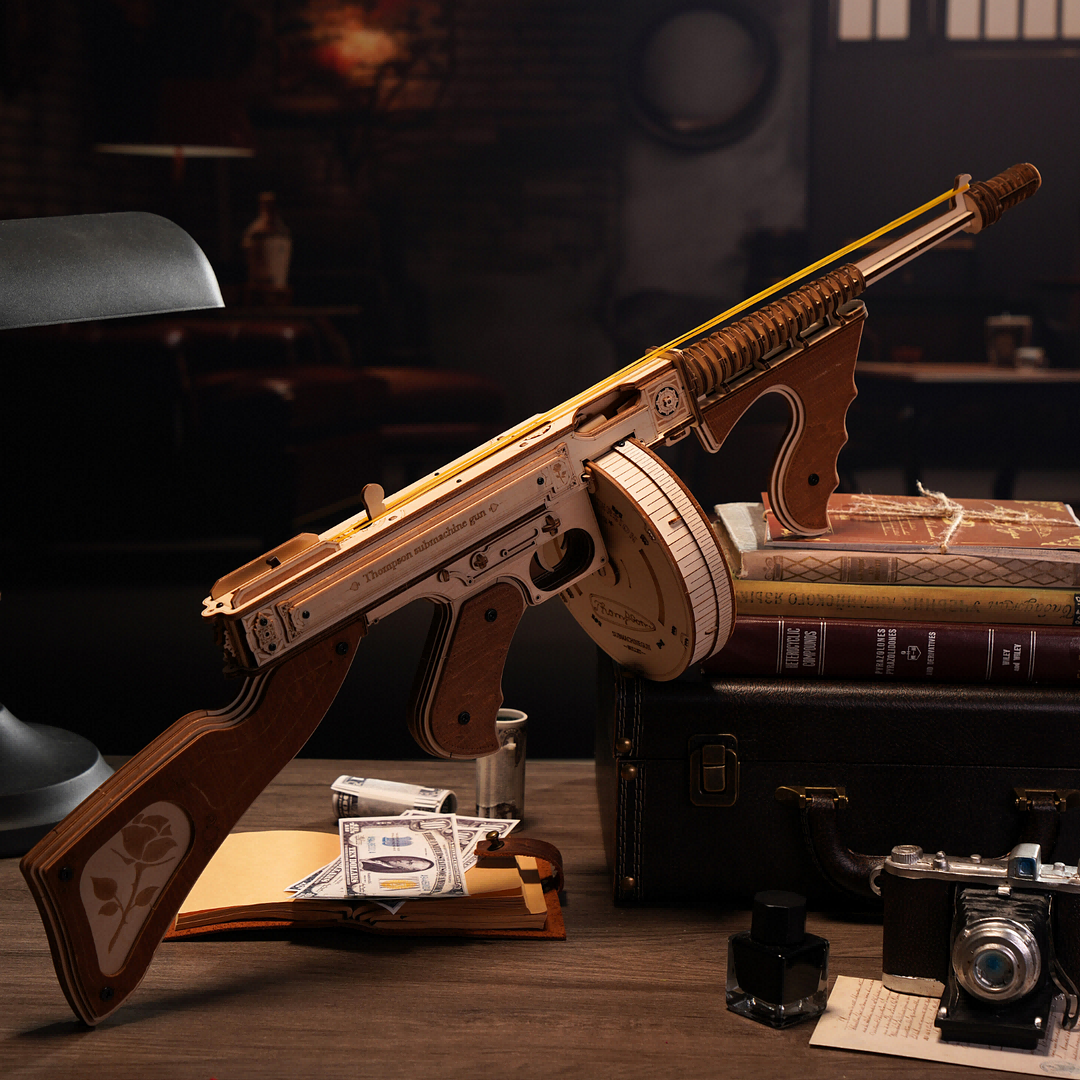 Rokr WoodCraft Thompson Gun