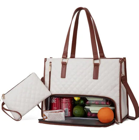 Lunch bag being carried