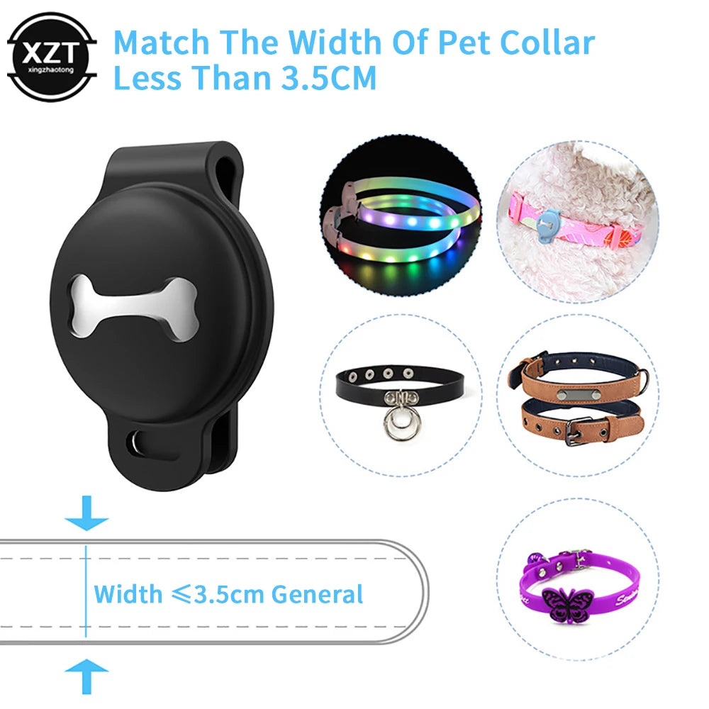 Dog GPS Smart Locator Silicone Sleeve Dog Bone Anti-Lost Locator Tracker Pet Tracker Wearable Bluetooth Cat Anti-Lost Record