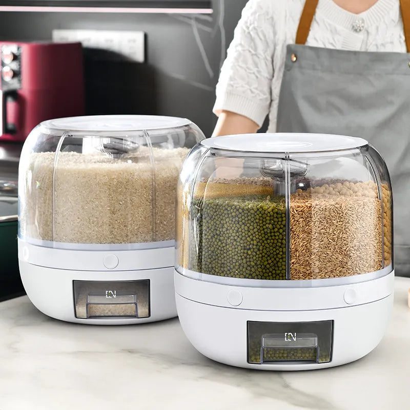 Storage container in kitchen