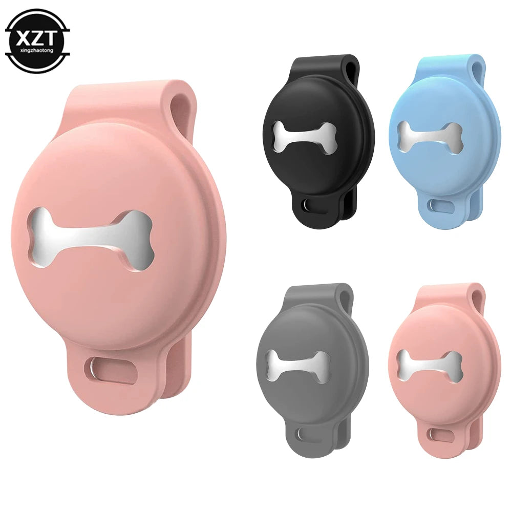 Dog GPS Smart Locator Silicone Sleeve Dog Bone Anti-Lost Locator Tracker Pet Tracker Wearable Bluetooth Cat Anti-Lost Record