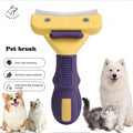 Pet Brush, Grooming Tool, Deshedding Comb, Teddy and Golden Retriever Hair Removal Brush, Pet Cleaning Supplies, Dog Brush