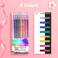 Gel Pen Glitter Gel Pen Set New Glitter School Supplies Colored Pens Set Fun Students Marking Highlighter Pen