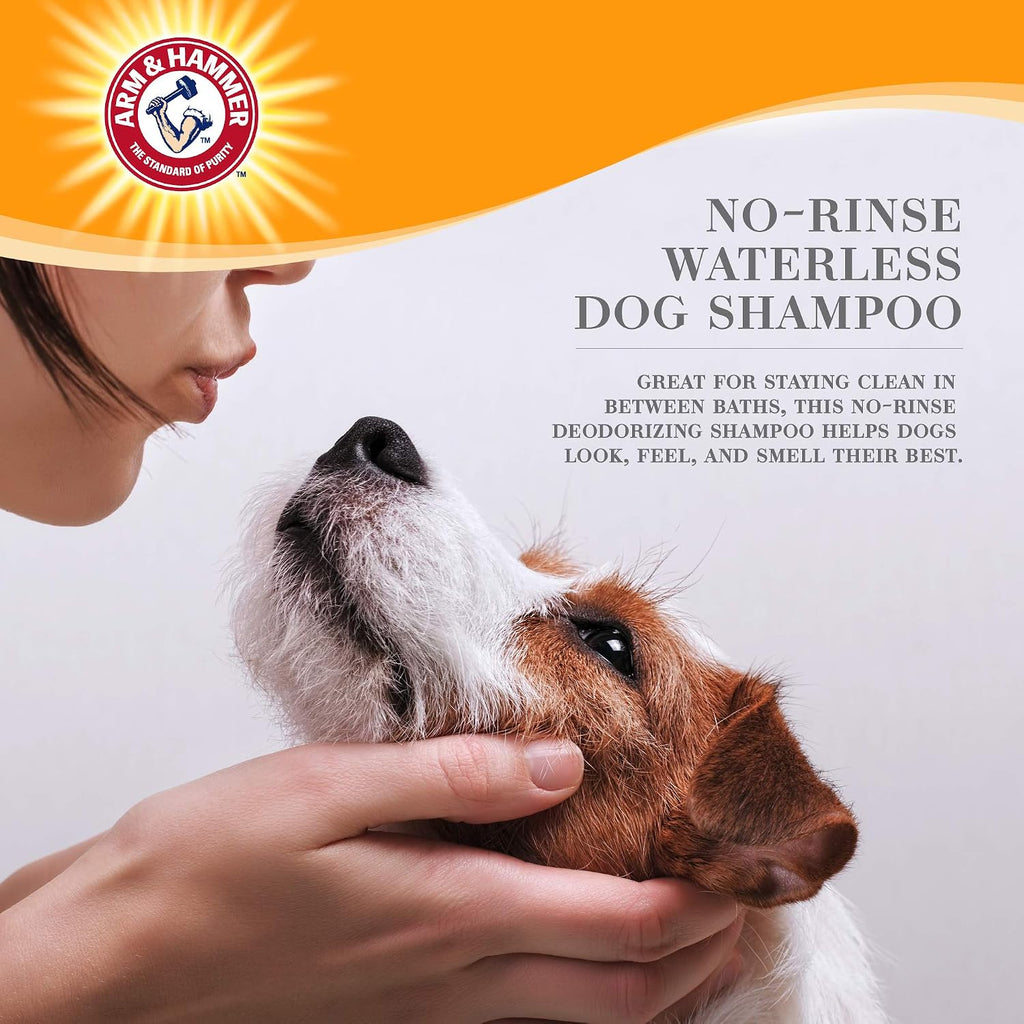 Ultra Fresh Waterless Dog Shampoo Foam, Juniper Mist, 8 Fl Oz