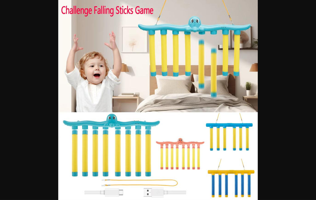 Falling Sticks Reaction Game for Kids