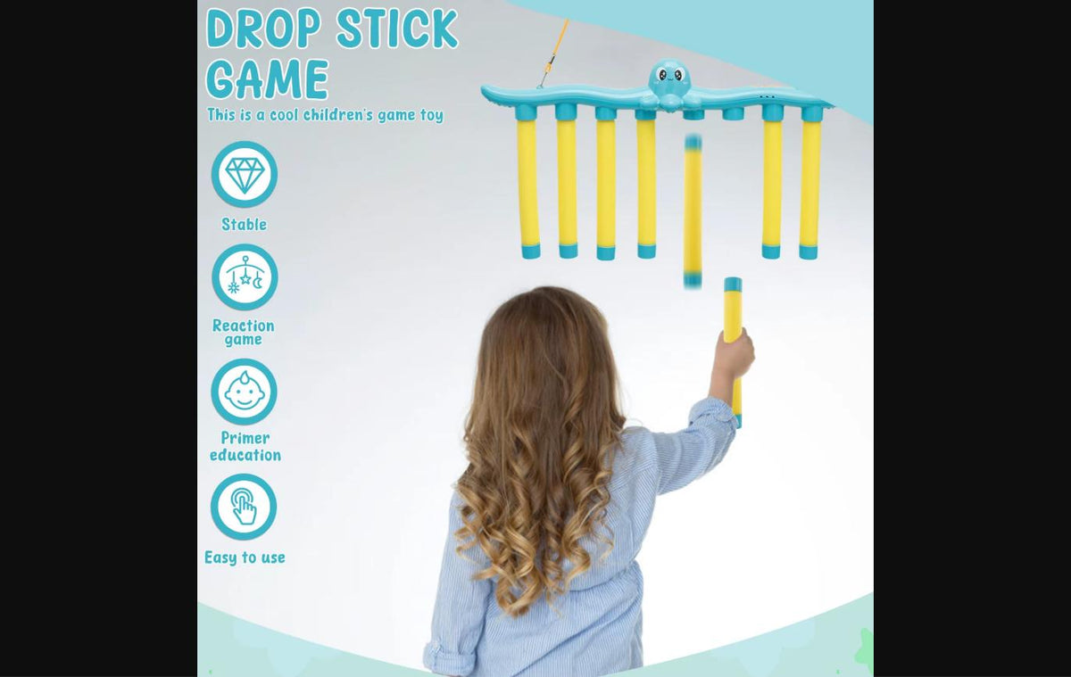 Falling Sticks Reaction Game for Kids