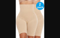 Tummy Control Shapewear Shorts – 2 Pack