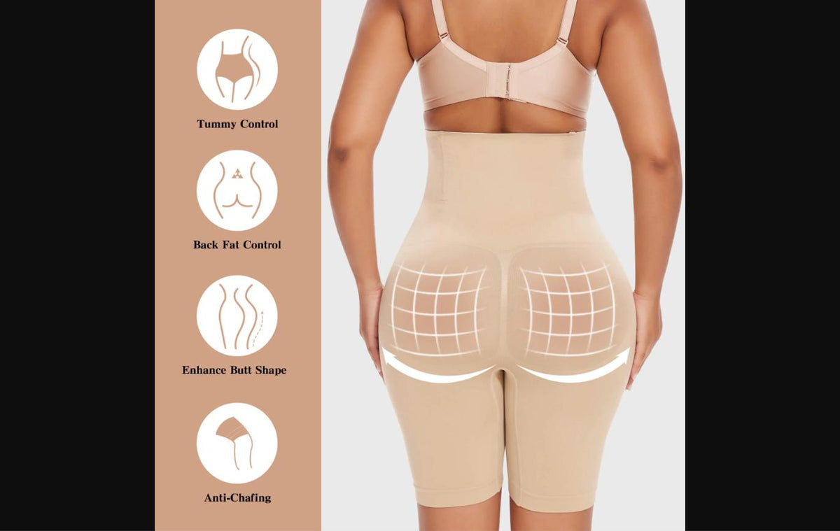 Tummy Control Shapewear Shorts – 2 Pack