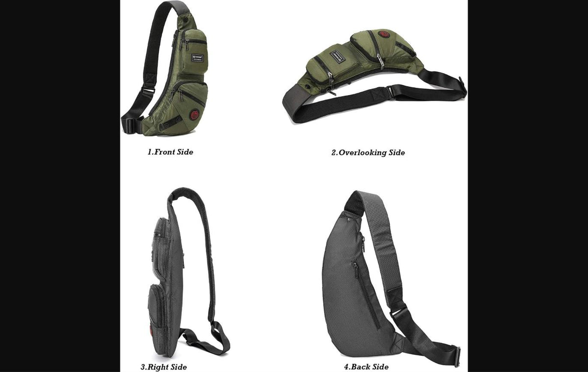 Crossbody Sling Bag for Men & Women