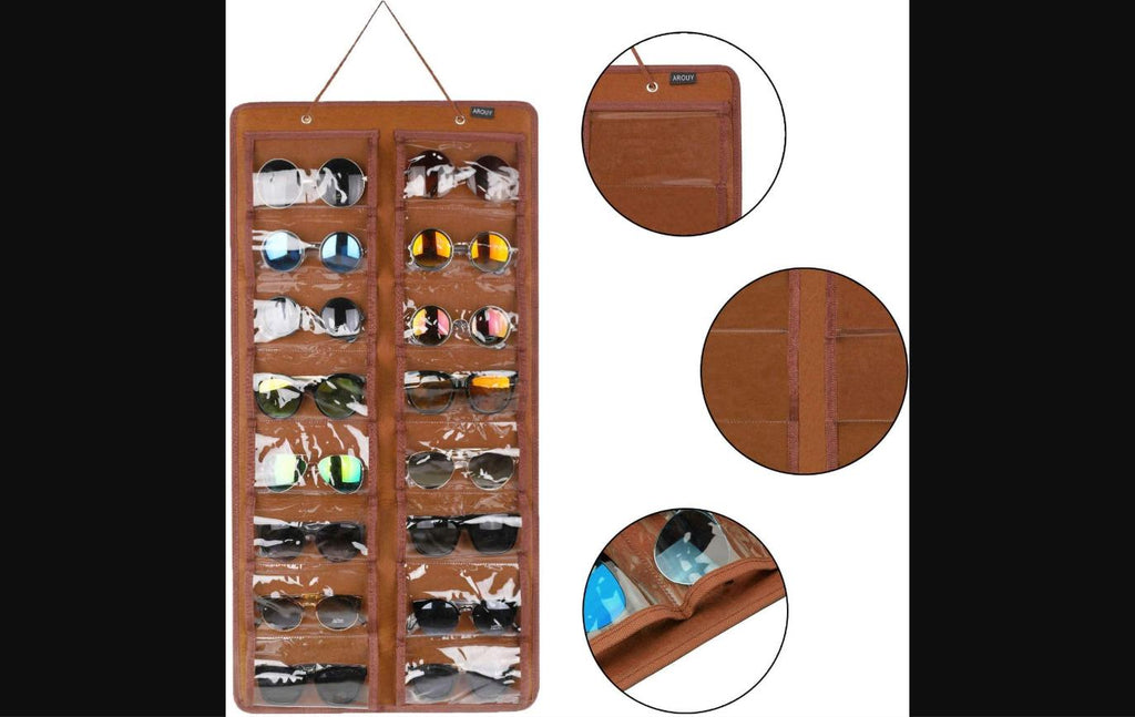 Hanging Sunglasses Organizer