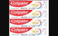Fluoride Toothpaste, Clean Mint – 4 Pack